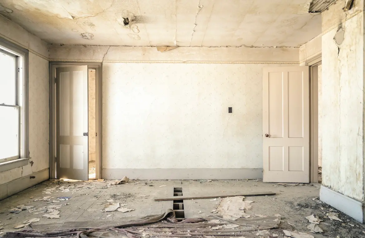 Waste disposal crew managing a cleanout project in West Rockhill